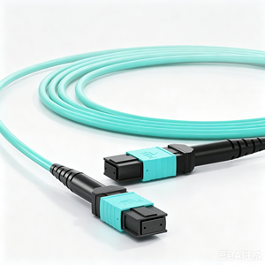 Câble de raccordement MPO-MPO/LC en fibre optique OM3/OM4, longueur personnalisable, 8, 12, 24 cœurs, 3m, <span class=keywords><strong>5m</strong></span> - Product Image 3