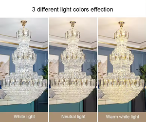 Большая хрустальная люстра в вестибюле - Product Image 6