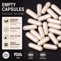 Capsules pharmaceutiques vides dures Halal Pearl