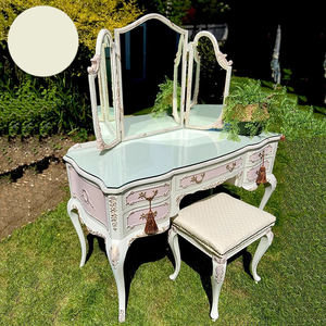 Meja rias furnitur Perancis-meja rias furnitur berwarna putih - Product Image 3