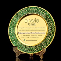Plaque commémorative personnalisée en alliage de zinc, style vintage, pour anniversaire, récompense, souvenir, médaille sur mesure, Chine