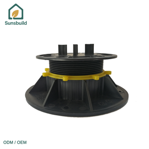 Sunsbuild Socle Réglable pour Carrelage en Pavés Utilisation Extérieure Installation Facile Système de Support d'Appartement Certifié ISO - Product Image 2