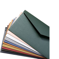 Enveloppes cadeaux en papier personnalisables avec logo imprimé en feuille d'or, format sur mesure, MOQ 1 pièce, paiement en espèces