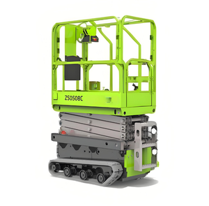 Plateforme élévatrice à ciseaux sur chenilles ZS0508C (hauteur de travail 6,5 m) - Stable sur terrain accidenté pour la construction extérieure - Product Image 1