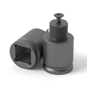 <b>Quick</b> Change Chuck For Electric Drill Straight Shank Alloy Keyless <b>Clamping</b> Drilling Machine Accessory - Product Image 1