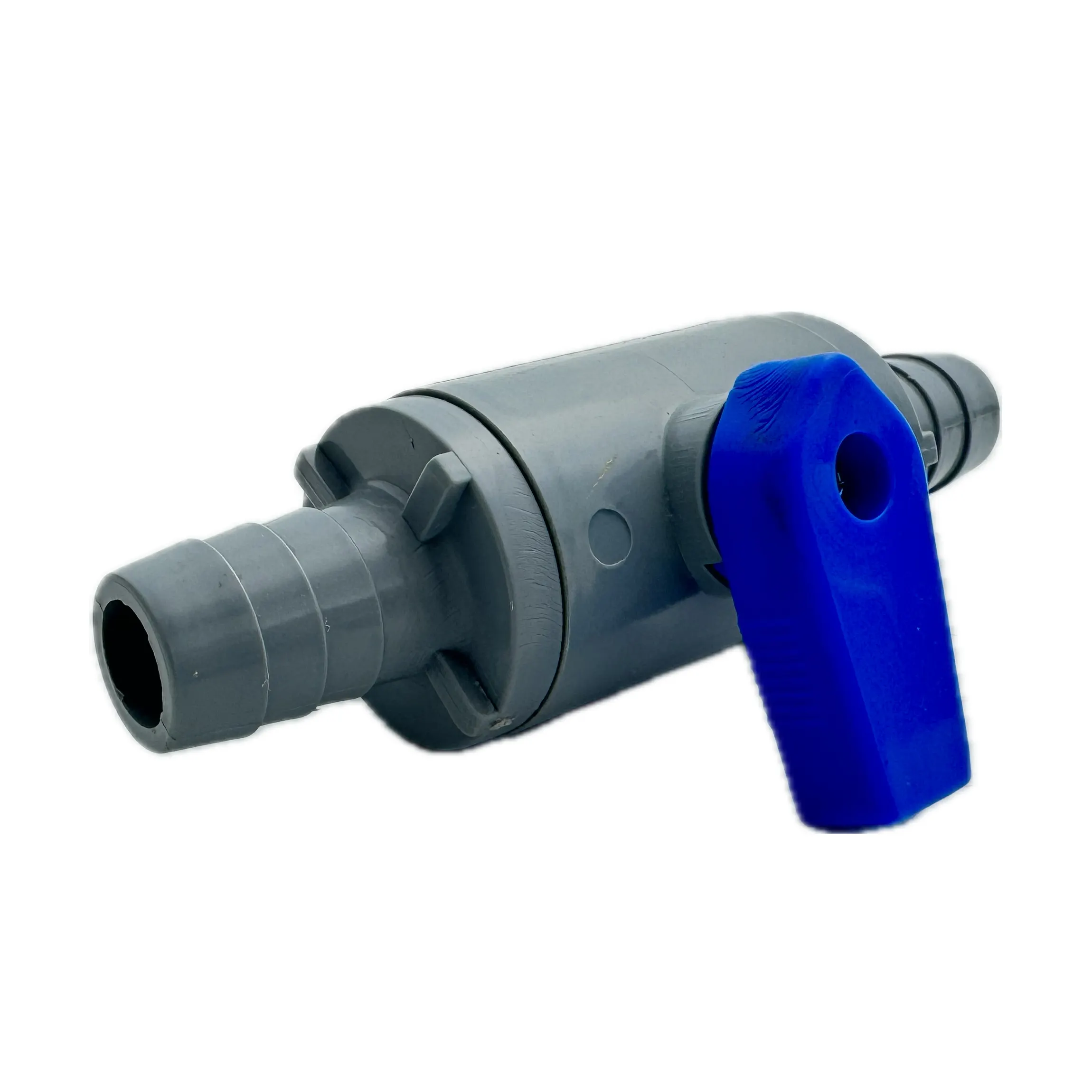 Gran oferta válvula de bola de PVC Industrial plástico 1/2 pulgadas Barb para conector de tubo de manguera
