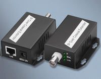 Caméra IP à fibre optique sur convertisseur de câble coaxial vers Extender EOC RG6 vers LAN