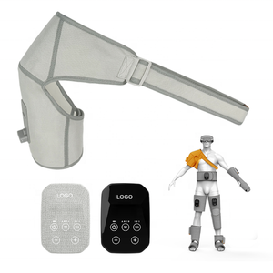 Almohadilla de calefacción desmontable para codo y hombro, soporte de masaje, dispositivo de terapia multiárea ajustable inalámbrico para aliviar el dolor y los músculos - Product Image 2