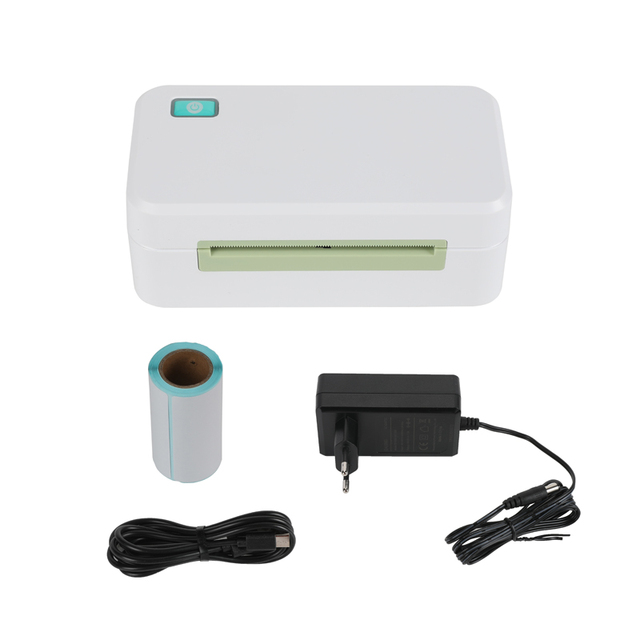 BETTER 80mm Mini Custom Sticker Label Barcode Thermal Portable Printer 203dpi Resolution Universal Adapter 1-Year