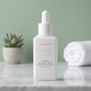 S.NATURE Ampolla Facial Blanqueadora de Alta Calidad 50ml, Suero con Vitamina C y Ácido Hialurónico, Hidratante y Revitalizante para la Piel, Vida Útil de 3 Años - Product Image 5