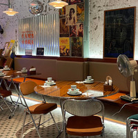 Ensemble de table et de chaises pliantes pour restaurant, meubles économiseurs d'espace pour café, restaurant de restauration rapide