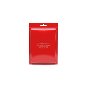 Film PVC rouge 196,9 x 35,4 pouces, feuille plastique décorative pour la protection des meubles - Product Image 1