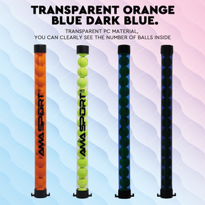 Tubo de recogida de <span class=keywords><strong>tenis</strong></span> de precio al por mayor AMA con correa para el hombro 15 recogedores de bolas - Product Image 5