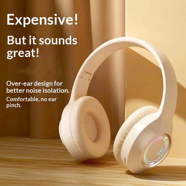 5.2 ANC Wireless Headset & Earphone Universal Compatible All Mobile Phones Including Headset