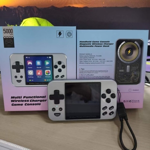 เครื่องเล่นเกมพกพารุ่นเรโทร L9 แบตสำรอง 5000mA เล่นรูปภาพและอีบุ๊ค รองรับการชาร์จแบบมีสายและไร้สาย - Product Image 4