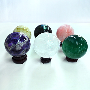 Large <b>Crystal</b> Spheres Wholesale Over 10cm Natural Healing <b>Crystal</b> <b>Ball</b> Sphere for Decoration - Product Image 2
