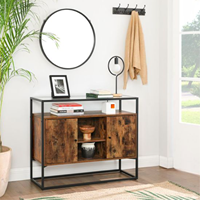 Armoire industrielle Vintage, couloir, Console mince, Table, armoire, buffet