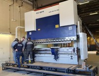 Presse plieuse hydraulique Elmali modèle EHAP, haute productivité, moteur, garantie 1 an, testée et inspectée
