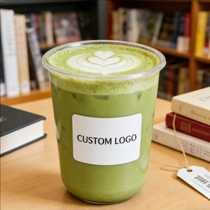 Vasos de Café Desechables Personalizables de PP de Pared Simple de 9 oz y 90 mm para Latte Helado - Product Image 5