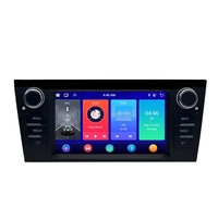 LELV Android 13 estéreo de coche sin disco de 7 pulgadas para Bmw 3 Series E90/e91/e92/e93 Carplay Android Auto Bt Ips REPRODUCTOR DE Dvd Gps para coche