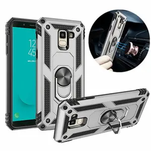 Ring Stand For Samsung Galaxy S8 S9 S10 E Plus S20 Ultra 5G Note 8 9 10 Pro Armor Case For J4 J6 A6 A7 A8 2018 J5 J7 Back Cover