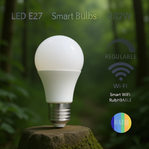 Lampadina LED E27 9W Smart Wifi RGBW Regolabile - Product Image 3