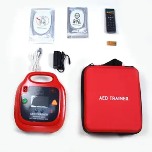 Defibrillatore dae Trainer ospedaliero Heartstart elettroshock defibrillatore automatico esterno CPR macchina per l'allenamento scolastico portatile