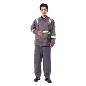 Wholesale in Stock Outdoor Industrial Work Wear Uniforms Cleaner Work Clothes Overalls Workwear <strong>Coverall</strong> - Product Image 1