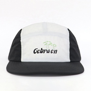 Gorra de 5 Paneles de Nailon con Bloques de Color a la Moda, de Secado Rápido, con Logotipo Personalizado, para <span class=keywords><strong>Hombre</strong></span> y Mujer, para Playa, Aire Libre, Campamento, Estilo Casual, Gorras de Surf - Product Image 2