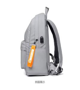 Mochila Oxford de gran capacidad personalizada al por mayor, mochila de viaje escolar impermeable unisex a la moda con USB para adolescentes - Product Image 5