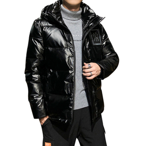 2020 man's  down puffer parker man  jacket   shiny down jacket puffer jacket - Product Image 5