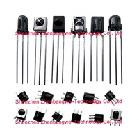 ZBW varios plug-in o SMD infrarrojos diodo receptor 5mm 8mm 10mm 3mm led ir 940 nm 3w 5w 1w ir led diodo de 850nm ir led diodo