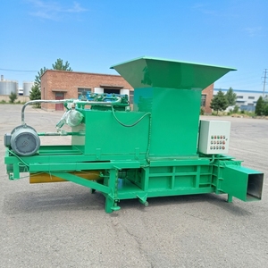 Machine d'emballage de balles de paille hydraulique robuste Longmiao avec contrôle PLC pour usage agricole, garantie 1 an, longue durée de vie - Product Image 4