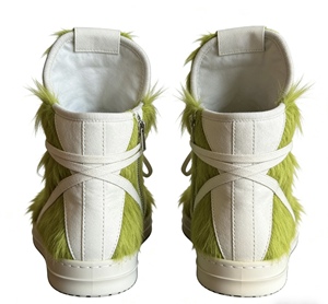 2026 Premium Unisex Real Leather Sneakers Fur Lined <strong>Winter</strong> Warm Casual Walking Shoes Lace-up Men <strong>Women</strong> High-Grade Sport <strong>Trainers</strong> - Product Image 5