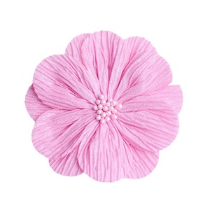 Flores de Tela de 8 cm, Camelia, Flor de Tela para Manualidades, Bodas, Scrapbooking, Tocados, Accesorios para el Cabello - Product Image 6