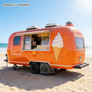 Carrito de Servicio Móvil Expandible con Estante Plegable para Alimentos, Certificado DOT CE VIN, para Remolques de Concesión y Espacio Adicional - Product Image 6