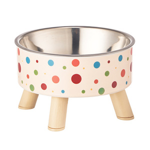 Nuevo Tazón para Perros de Acero Inoxidable con Diseño de Puntos, Tazón para Mascotas de Gran Capacidad, Comedero Antideslizante para Gatos - Product Image 4