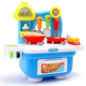 ของเล่นพลาสติกจำลองการเล่นบทบาทสมมติของเด็กในครัวของเล่นเด็ก - Product Image 5