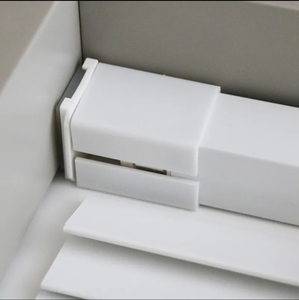 Stores <span class=keywords><strong>à</strong></span> lamelles pour fenêtre intérieure et extérieure naturels Rideaux de protection solaire intégrés pour le salon - Product Image 5