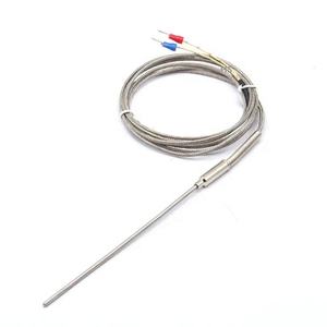 Sonde à aiguille fine de classe A Wrnk-191, thermocouple blindé de type K E J, capteur de température flexible - Product Image 3