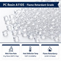 Résine PC Clarnate A1105, résine polycarbonate, haute transparence, facile à traiter, pour l'électronique et les appareils électroménagers