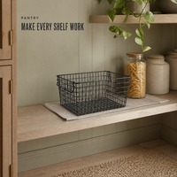 Panier de rangement rectangulaire en acier inoxydable noir moderne pour comptoir de salle de bain, imperméable et multifonctionnel