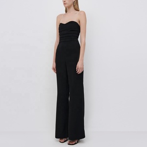 Vente en gros de combishort <span class=keywords><strong>bustier</strong></span> vintage charmant pour femmes sans bretelles col en cœur soutien-gorge robe de soirée - Product Image 3