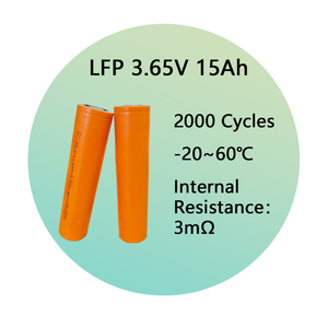 15Ah <span class=keywords><strong>3.6V</strong></span> LiFePO4 고용량 32140 포맷 원통형 고출력 밀도 우수한 열 안정성 2000 사이클 수명 배터리 - Product Image 2