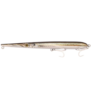 B&U JT43 154mm 215mm 14.2g 28.2g Leurre flottant de surface Needlefish Stickbait pour eau salée, action WTD, imprimé en 3D, effet peau vivante - Product Image 1