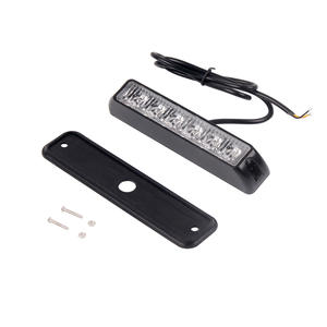 Feux de <span class=keywords><strong>voiture</strong></span> LED-06D 12-24V, feux clignotants LED, barres lumineuses pour pare-brise, feux de détresse brillants, montage sur support, feux stroboscopiques avec patins et vis pour <span class=keywords><strong>voiture</strong></span> tout-terrain - Product Image 4