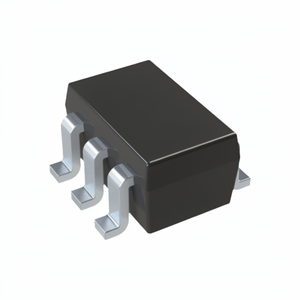 ชิ้นส่วนอิเล็กทรอนิกส์ DDC143ZU-7-F 6-TSSOP, SC-88, SOT-363ทรานซิสเตอร์ BOM IC มีในสต็อก - Product Image 1