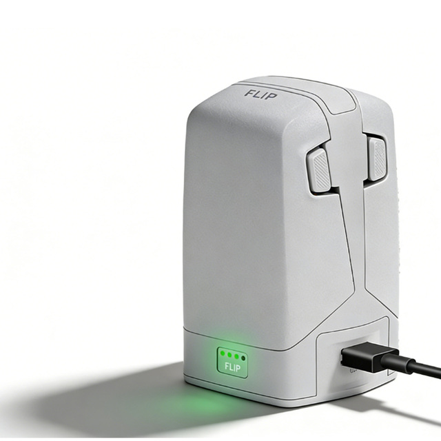 For Flip 12V LED Battery Charger Vertical Dual-Port Charging Manager Bidirectional Battery Maintenance Device UK/US