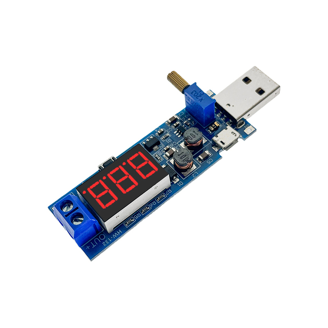 OKY3463-5 High Efficiency USB Boost Converter Module 5V to 3.3V 9V 12V 24V Adjustable Step Up DC DC Voltage Regulator Board