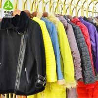 Vestes d'hiver d'occasion pour femmes Gracer, balles de 45 kg, polyester/coton, tailles S-XXXL